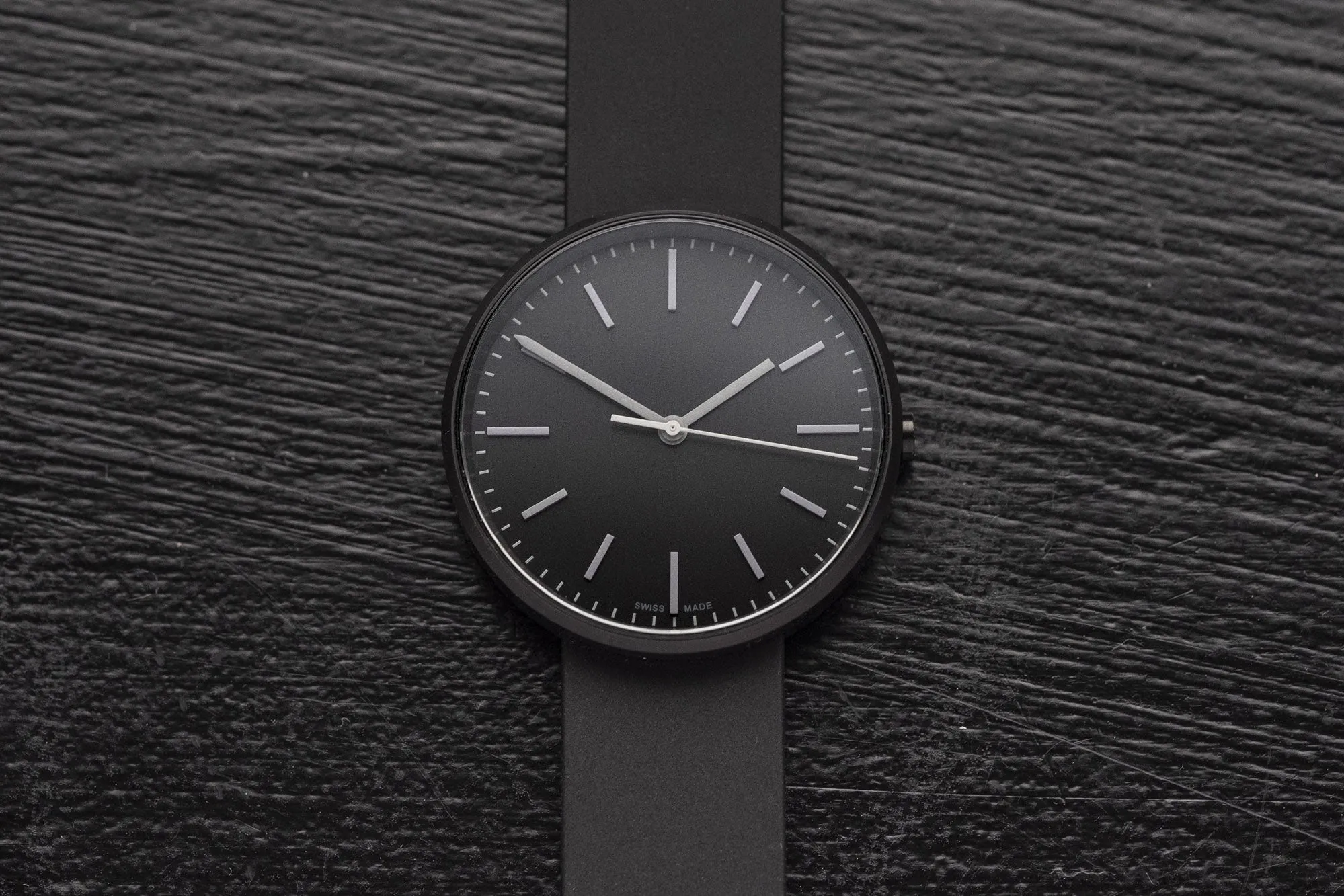 Uniform Wares　腕時計　M37PBSI Uniform Wares M Collection Watch With Titanium Mesh Strap