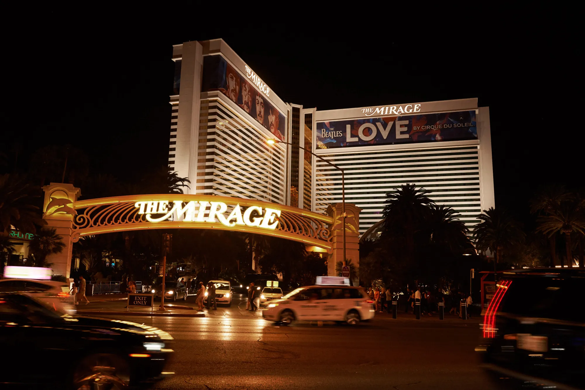The Mirage Resort &amp; Casino in Las Vegas, Nevada.
