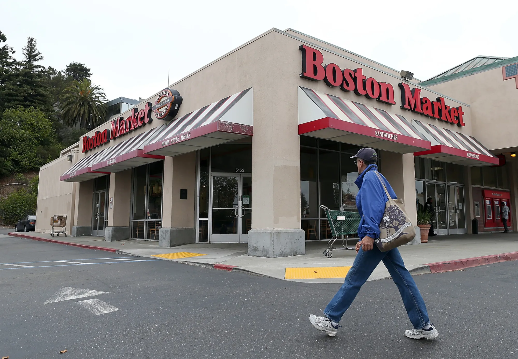 A Boston Market restaurant in Oakland, California, on Aug. 21, 2012.
