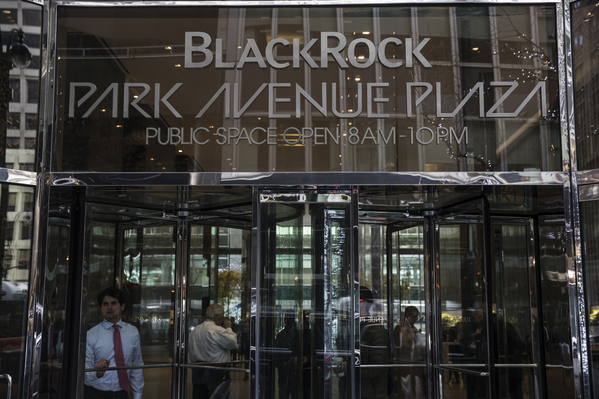 BlackRock headquarters in New York.
