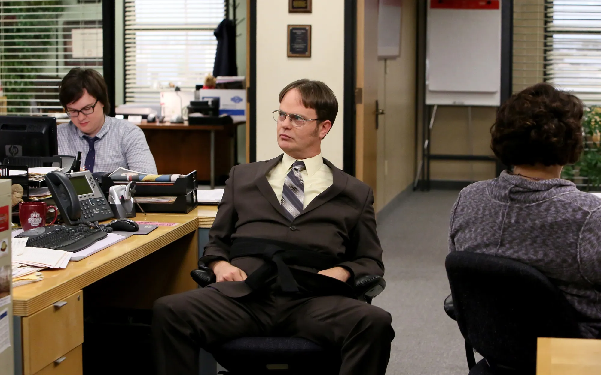 Rainn Wilson as Dwight Schrute in “The Office.”