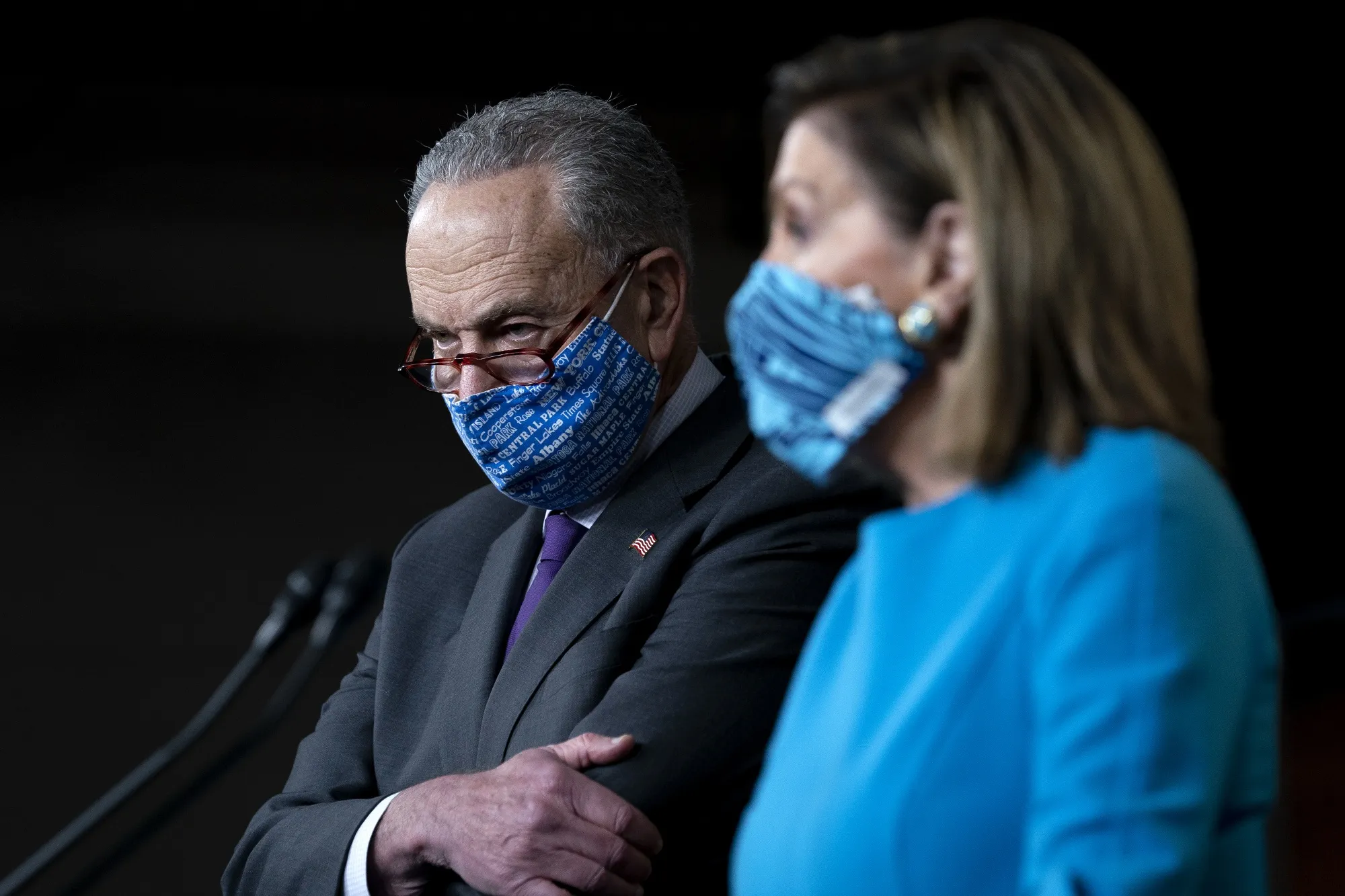 Chuck Schumer and Nancy Pelosi