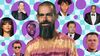 Photo illustration of Jack Dorsey in the middle, with portrait vignettes of his celebrity friends surrounding him