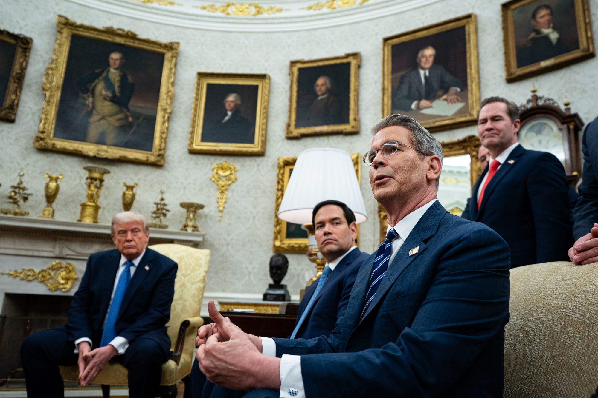 President Trump Meets Norwegian Prime Minister Store At White House