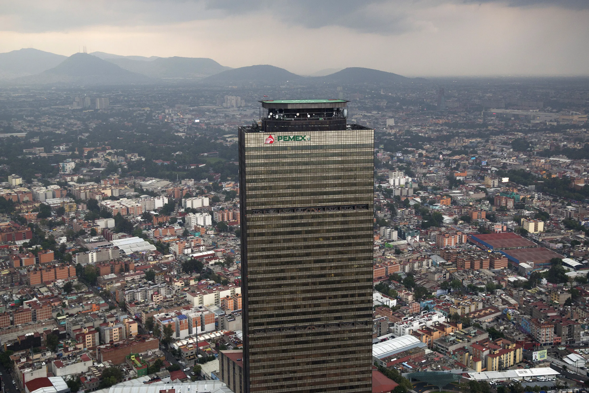 Petroleos Mexicanos headquarters in Mexico City.