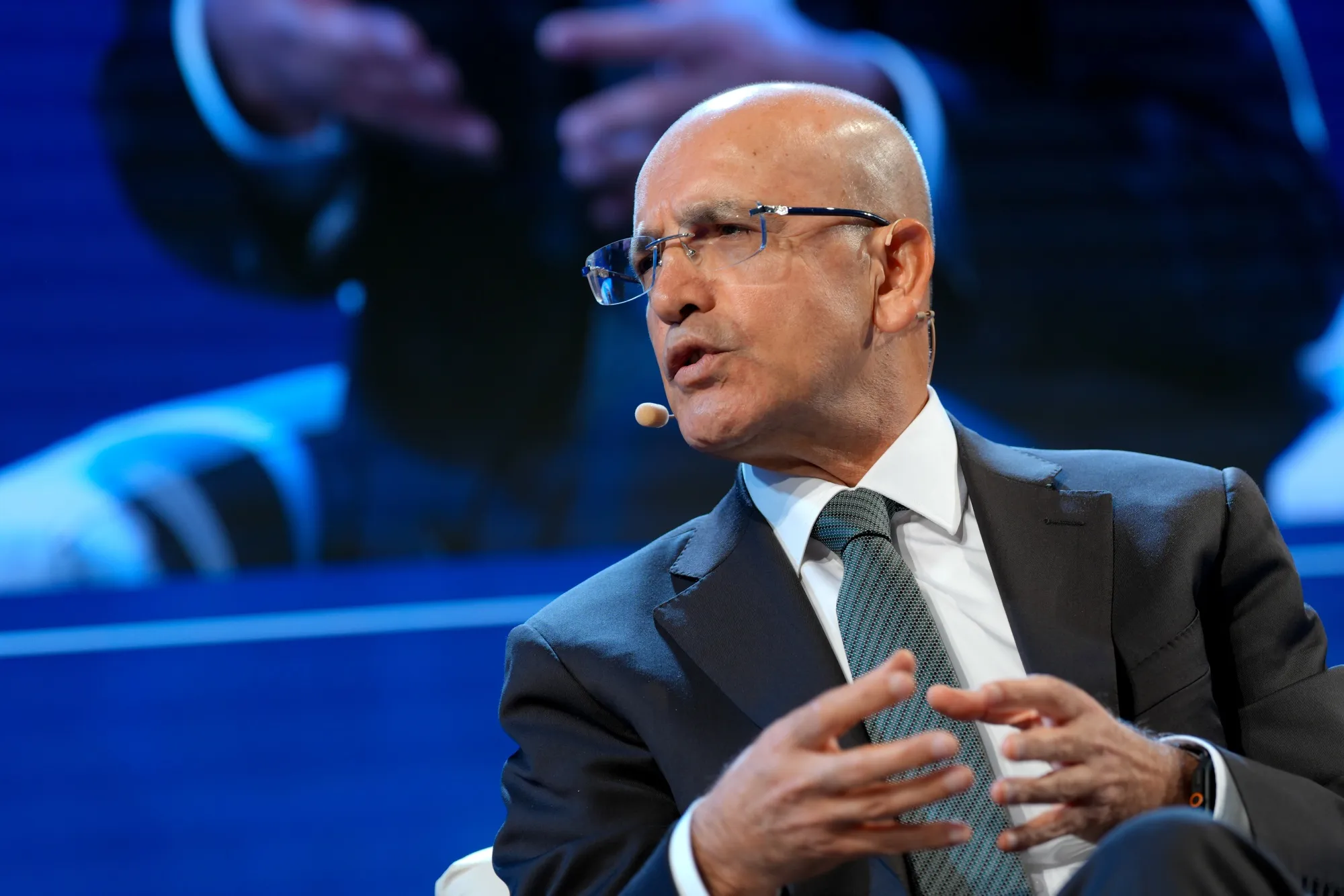 Turkey's finance minister&nbsp;Mehmet Simsek