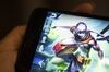 An avatar is displayed in an arranged photograph of the Honour of Kings mobile game, developed by Tencent Holdings Ltd.