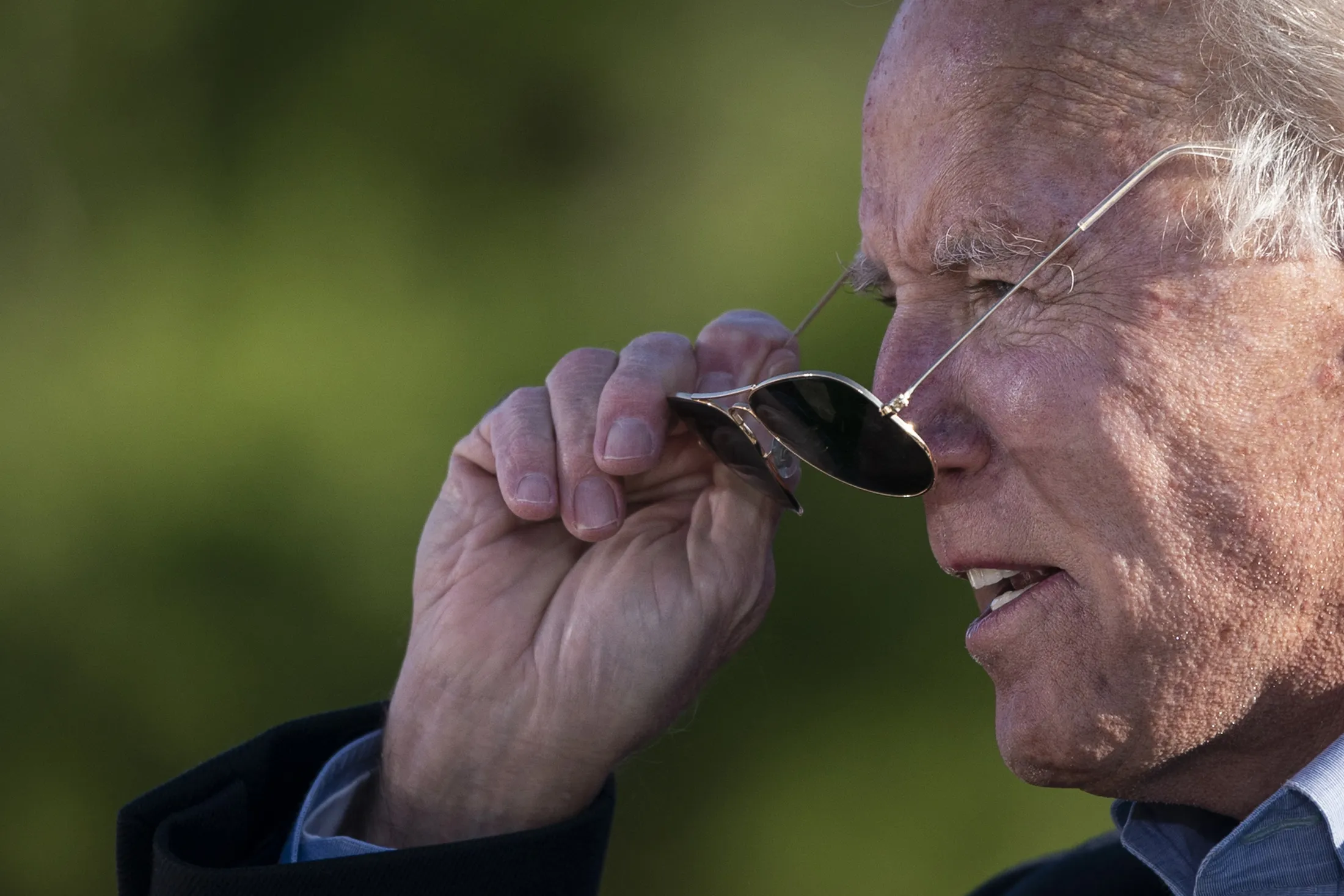 Biden Says First Golf as President Leaves Course Record Intact