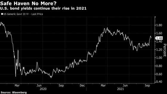 U.S. Treasuries Risk Losing Grip on Safe-Haven Status, IIF Says