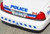 Toronto Police Service cruiser from unit 5111. Cruisers are