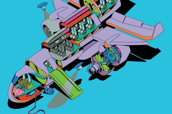 How Do You Steal an Airplane? One Piece at a Time