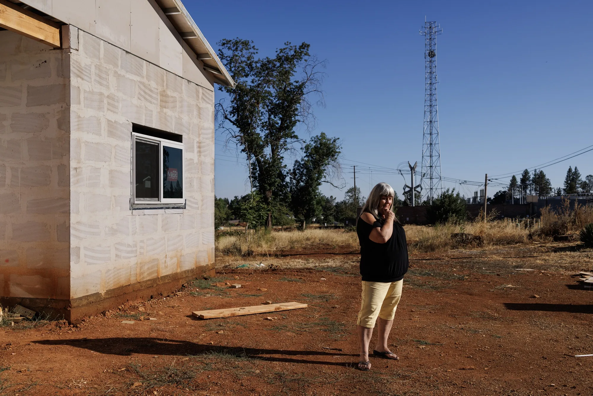 The new home of Jerre Bates, a lifelong Paradise resident, has been sitting unfinished for more than a year.&nbsp;