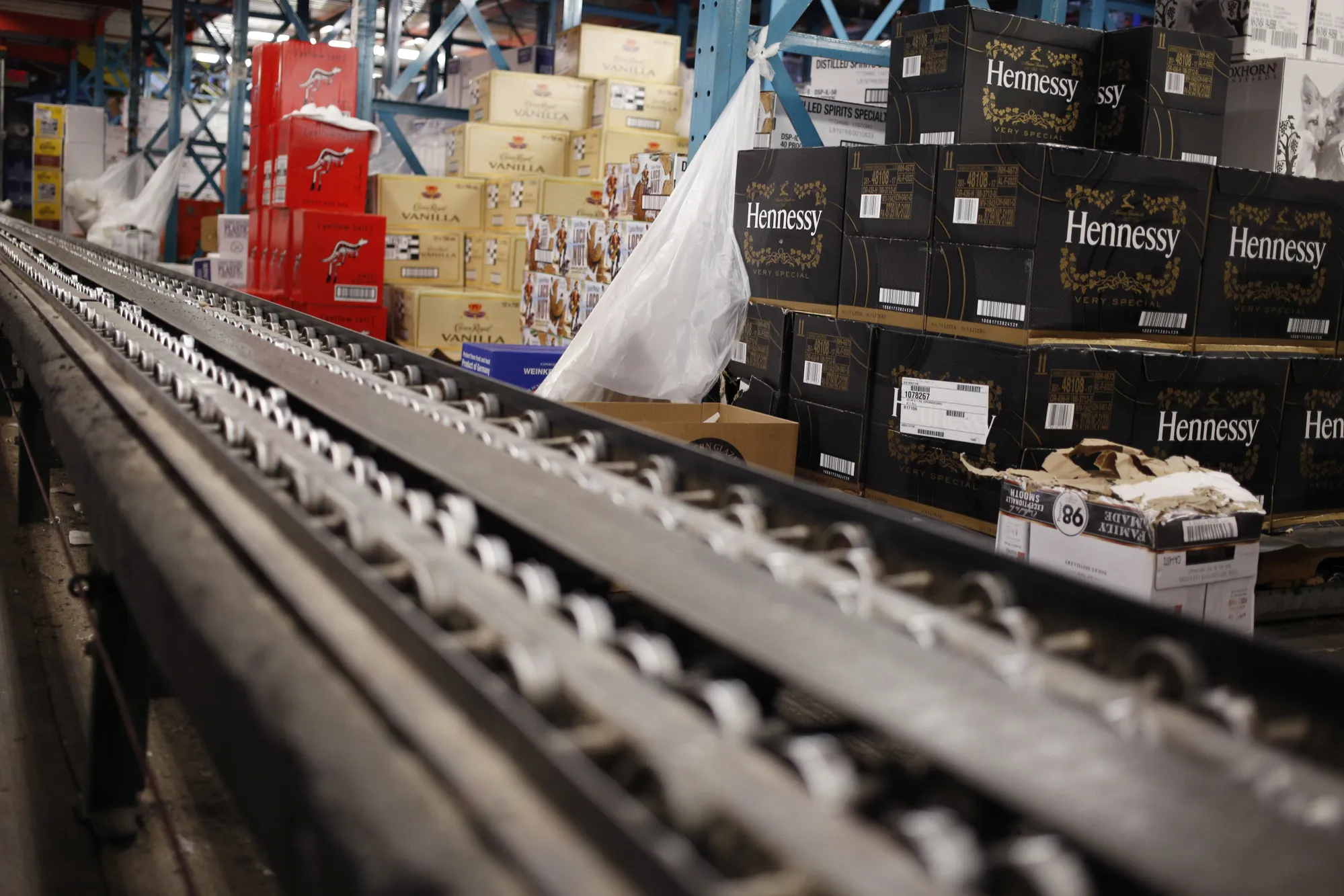 The Southern Glazers Wine & Spirits Distribution Center Ahead Of Wholesale Inventories