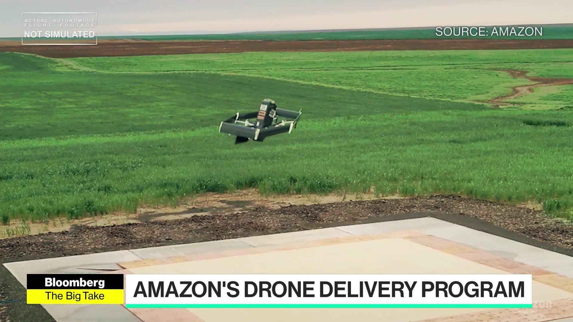Watch Amazon Drone Delivery Program Raises Safety Concerns Bloomberg