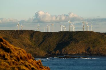 General Views of the Bluff Point Wind Farm at Woolnorth