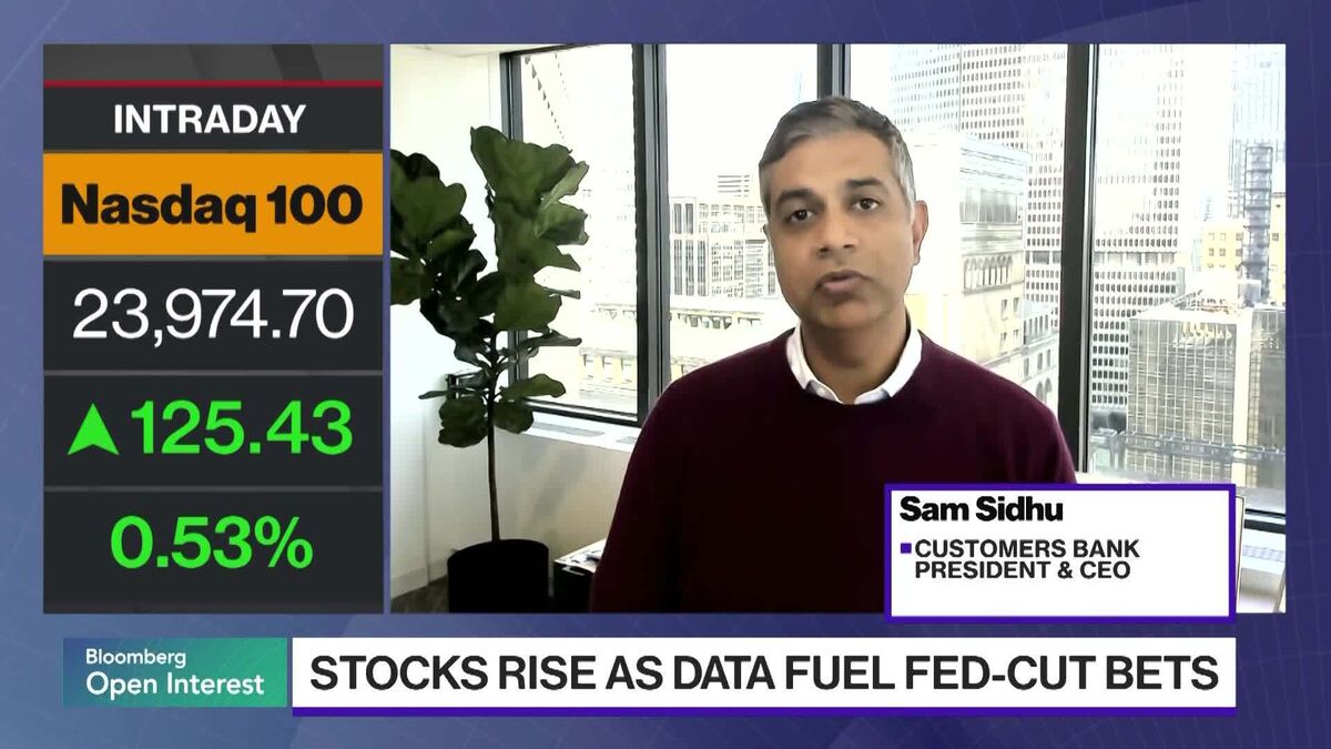 ⚫️ BLOOMBERG: "Sam Sidhu di Customers Bank prevede una seconda metà del 2025 più forte e clienti ottimisti per un taglio dei tassi"