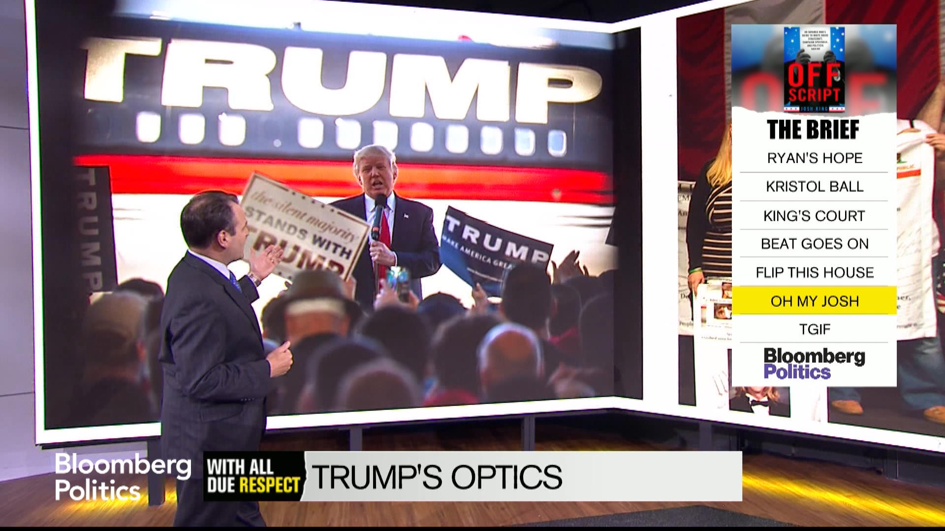Watch Presidential Optics Guru Josh King Grades the 2016 Hopefuls Bloomberg