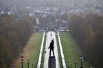 The Edward Carson Statue at Stormont in Belfast, Northern Ireland.