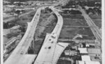 A view of Houston's I-45 before it was widened. 