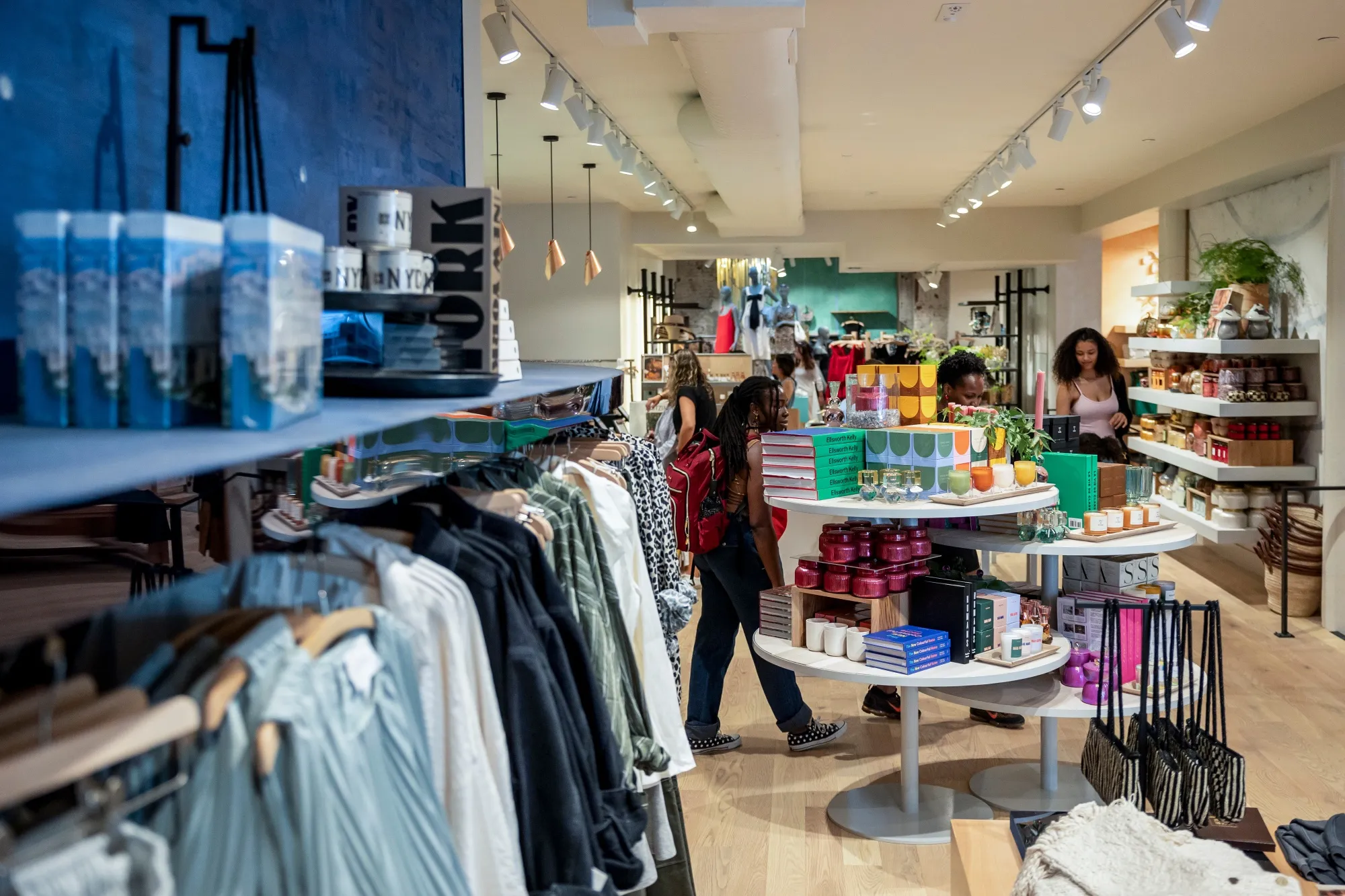 An Anthropologie store in the Soho neighborhood of New York.