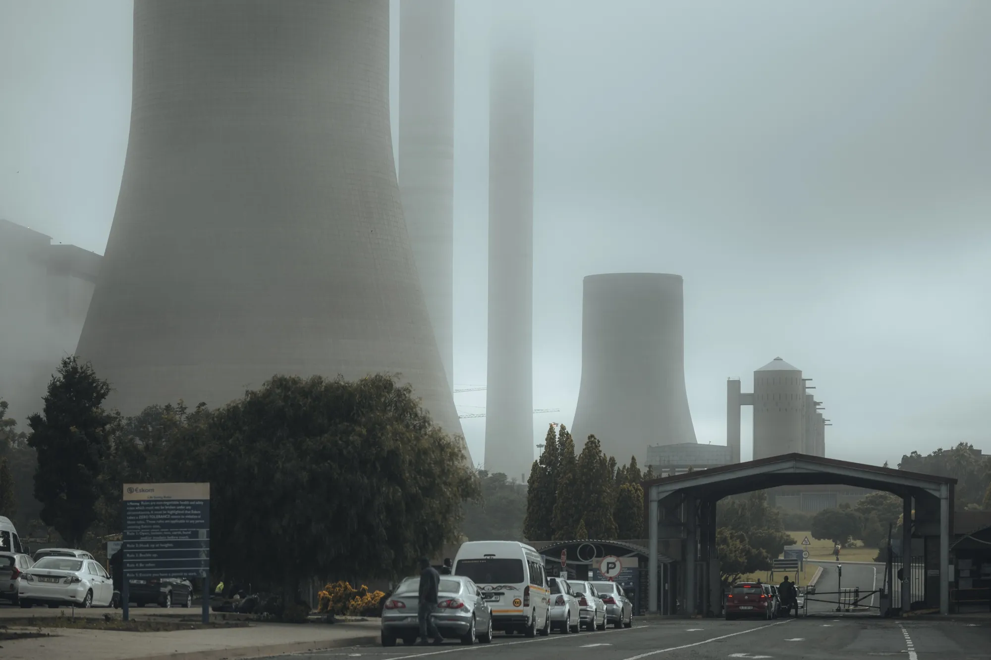 A ppower plant operated by Eskom in Standerton.