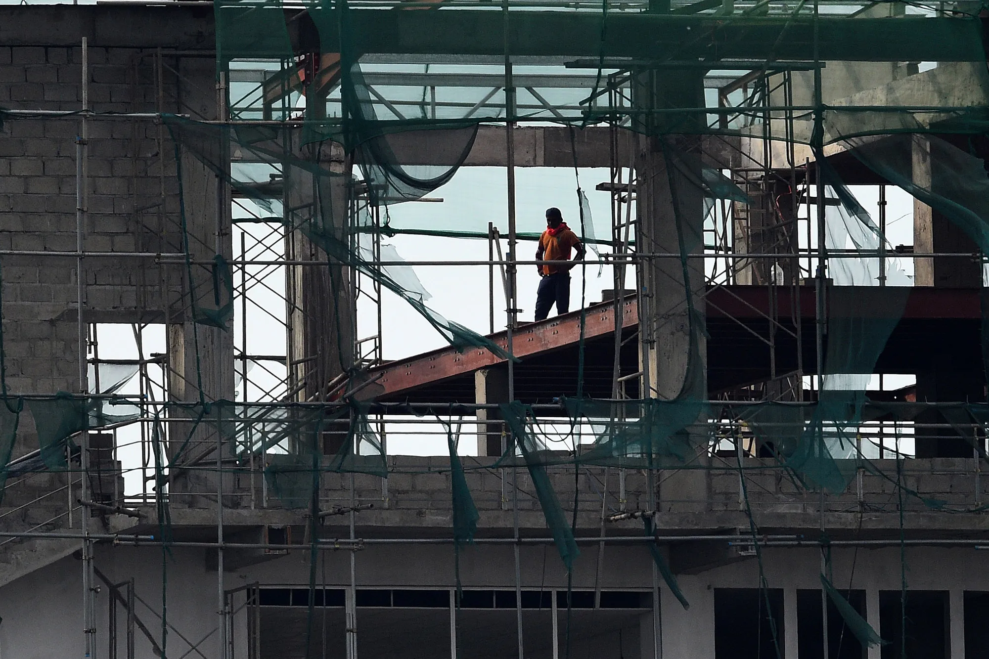 SRI LANKA-ECONOMY-CONSTRUCTION