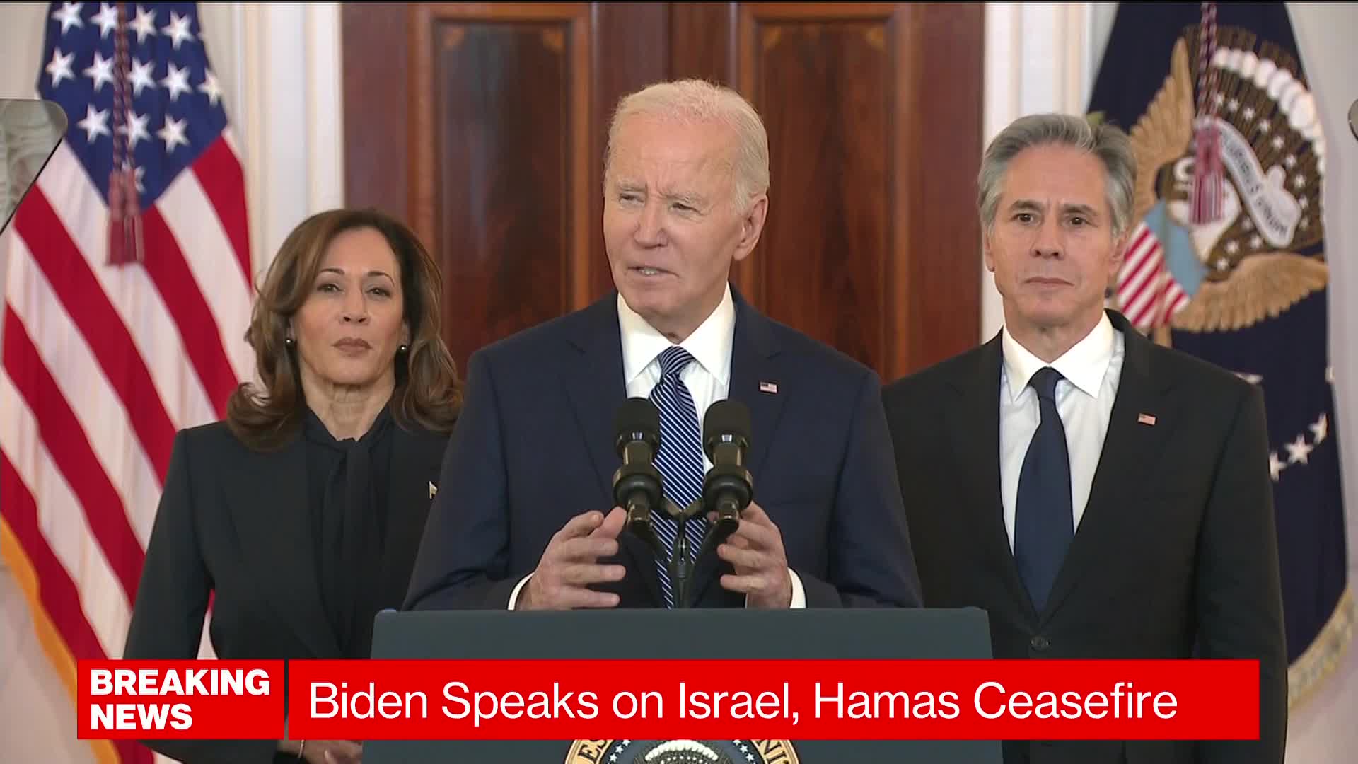 Biden Outlines Three Phases of Israel-Hamas Deal