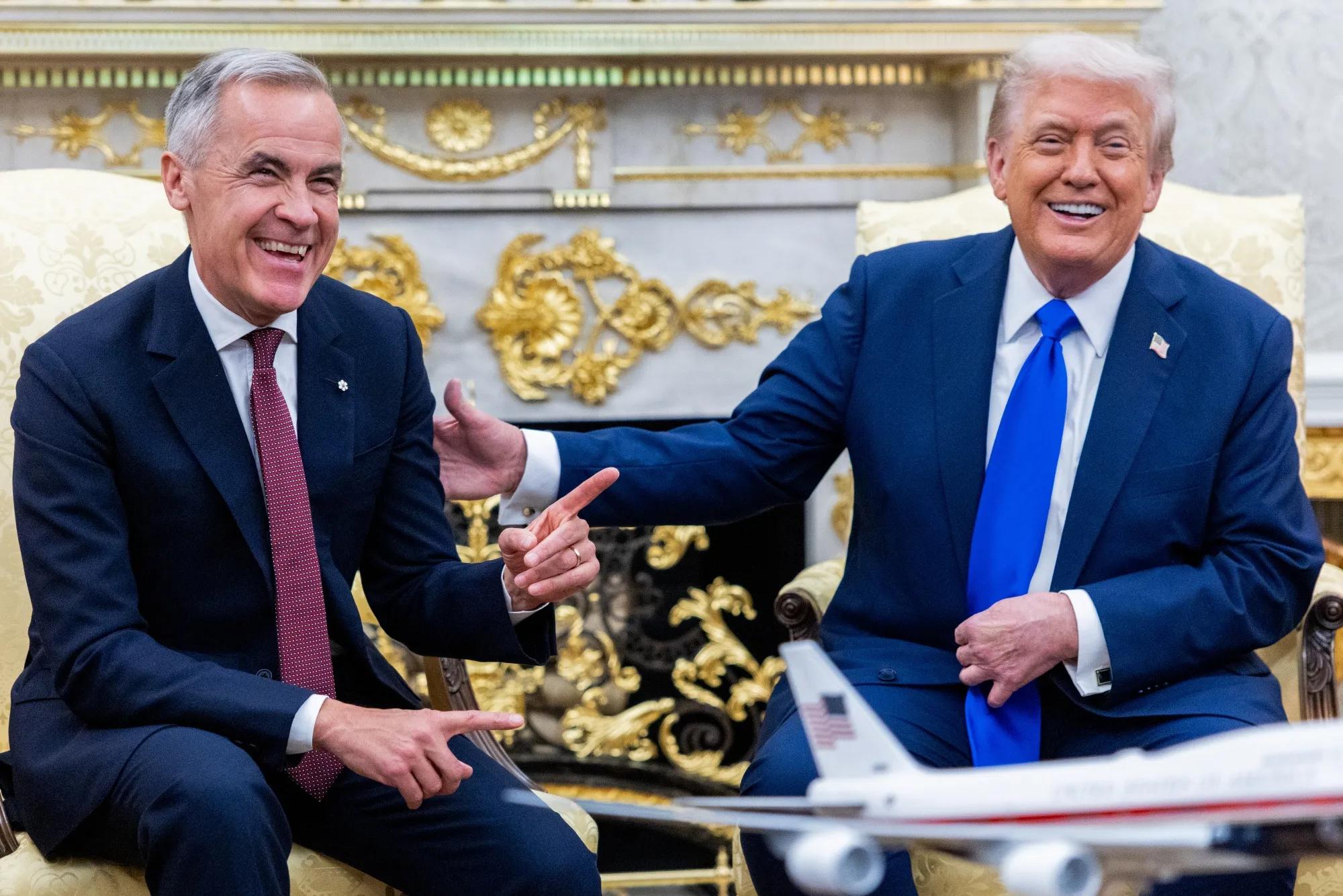 President Trump Hosts Canadian Prime Minister Carney At White House