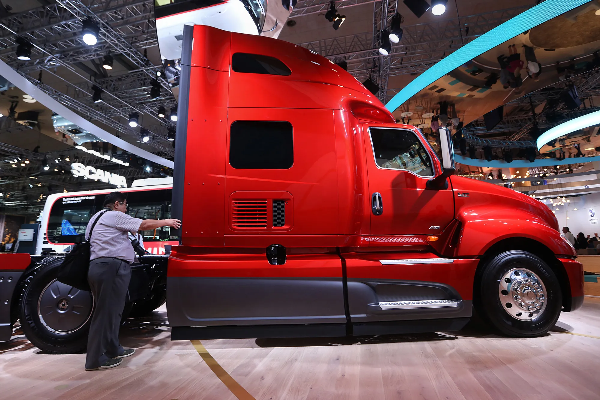 A Traton International LT A26 haulage truck.