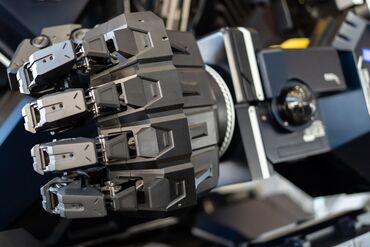 Archax Human Pilot Operated Robot Is Demonstrated In Warehouse