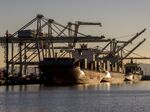 Port Of Oakland As Smaller Trade Gap Puts U.S. On Stronger Growth Path