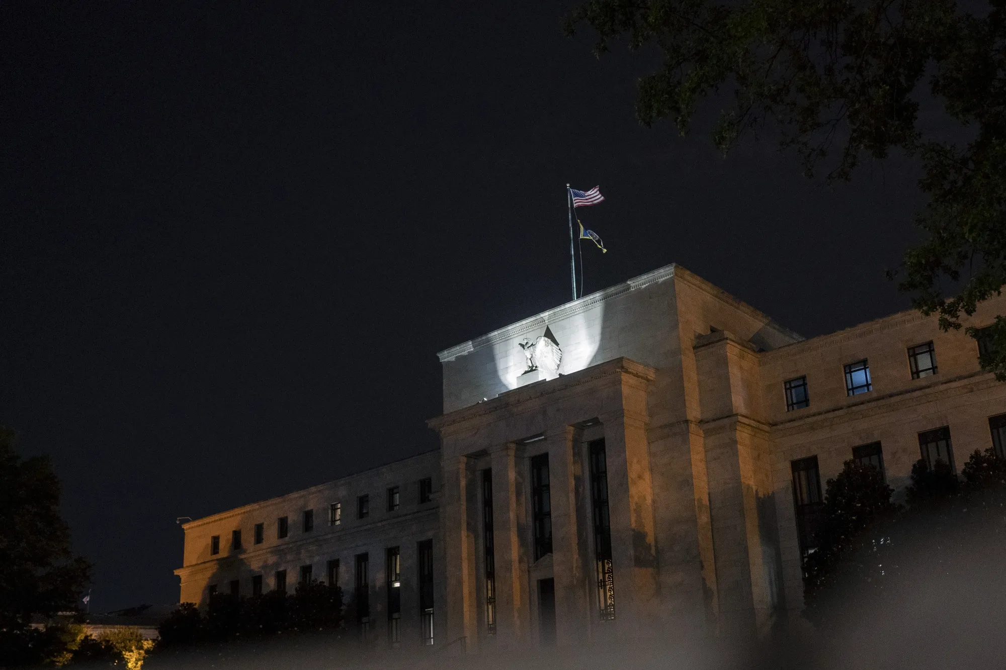 The Marriner S. Eccles Federal Reserve building.