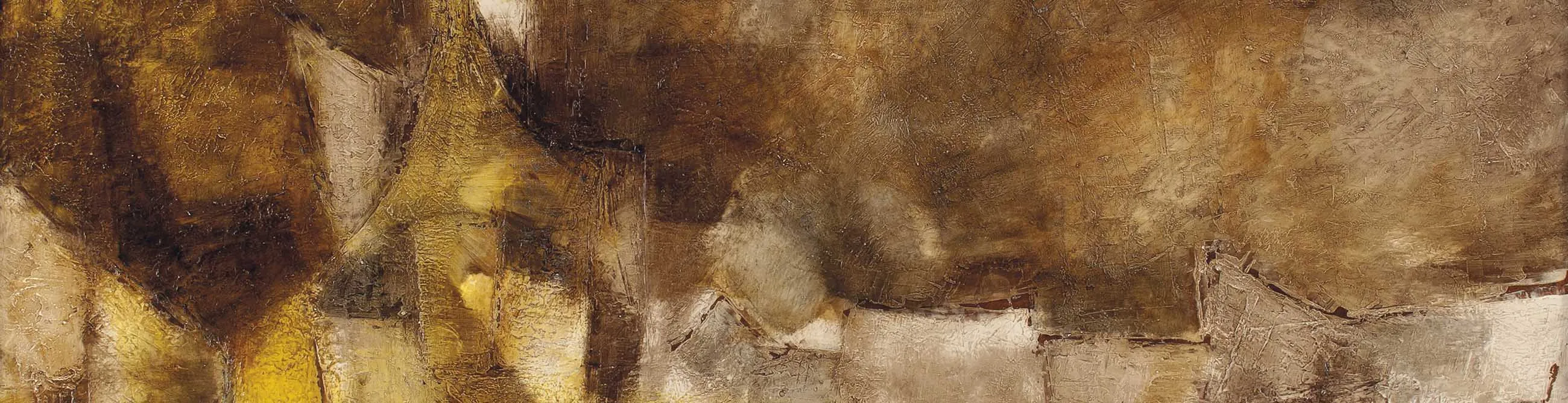 Akbar Padamsee’s&nbsp;Paysage Urbain&nbsp;(1961).