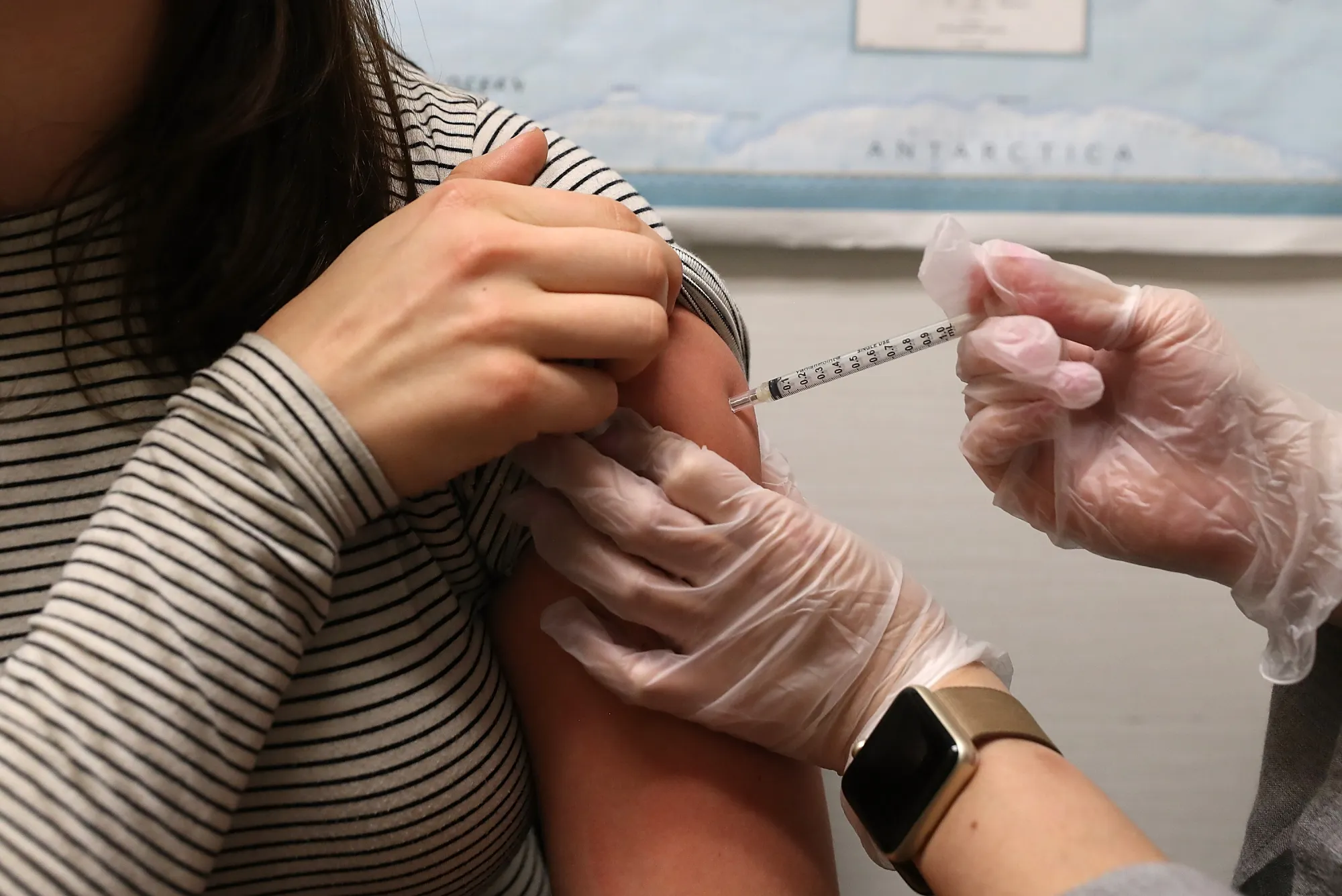 A shot in the arm for health care.
