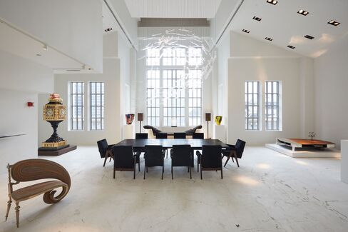 The New York interior of Carpenter's Workshop Gallery showroom