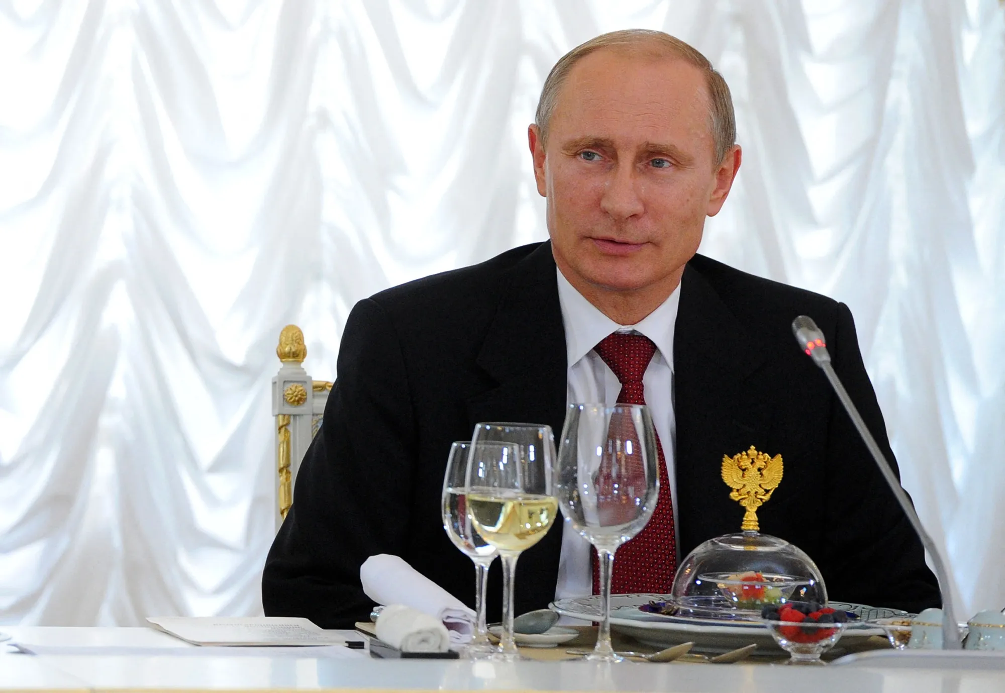 No more partying hearty at&nbsp;the St. Petersburg International Economic Forum.&nbsp;&nbsp;