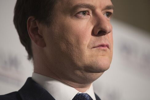 U.K. Chancellor of the Exchequer George Osborne