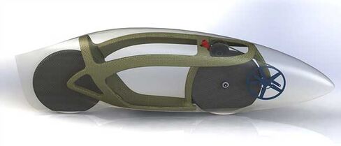 Eta Speedbike internal rendering