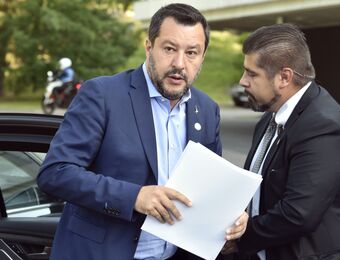 relates to Sun-Scorched Italy Awaits Salvini’s Next Move