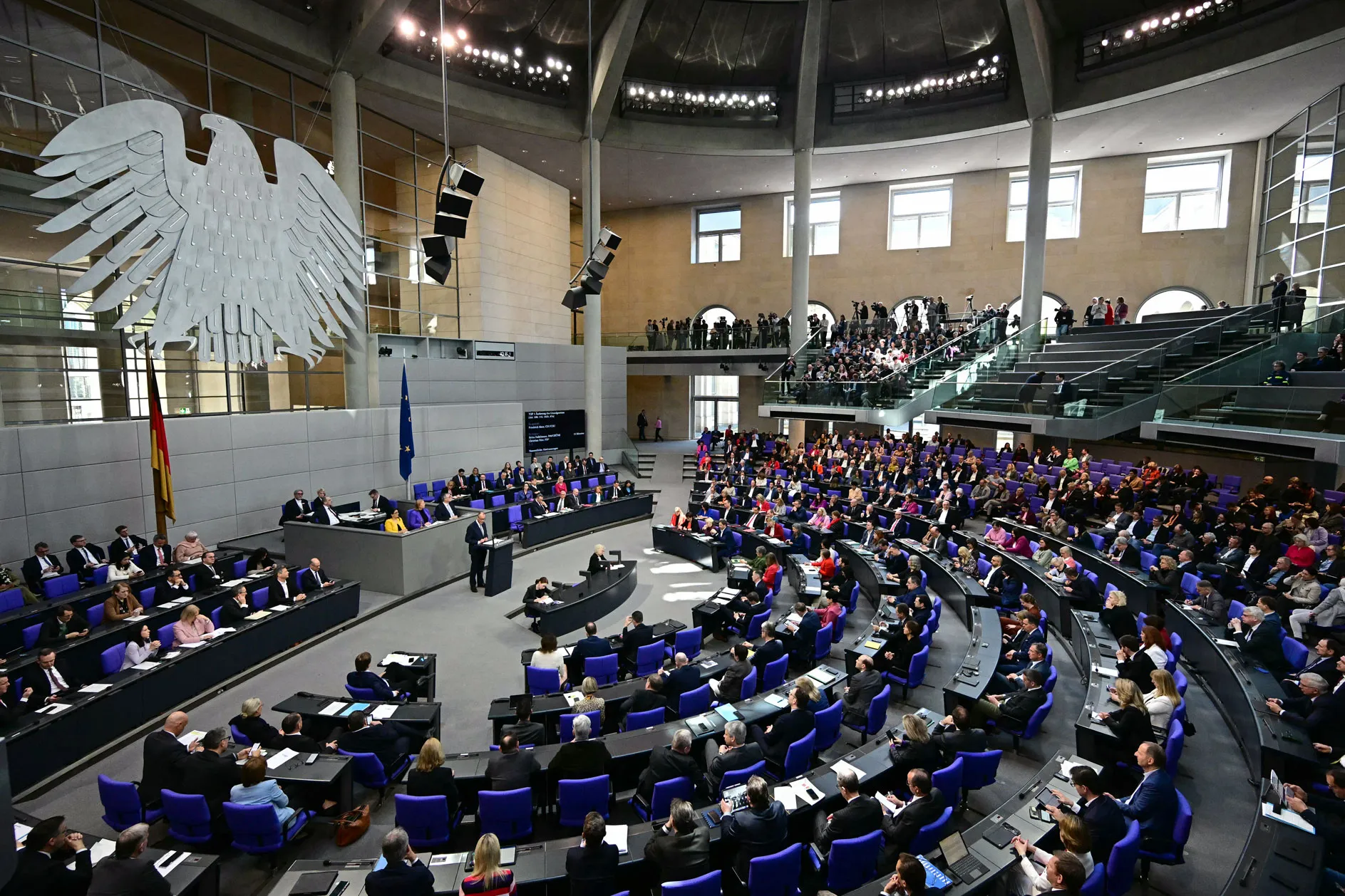 Merz’s CDU/CSU bloc and the SPD, are seeking authorization to massively ramp up spending.