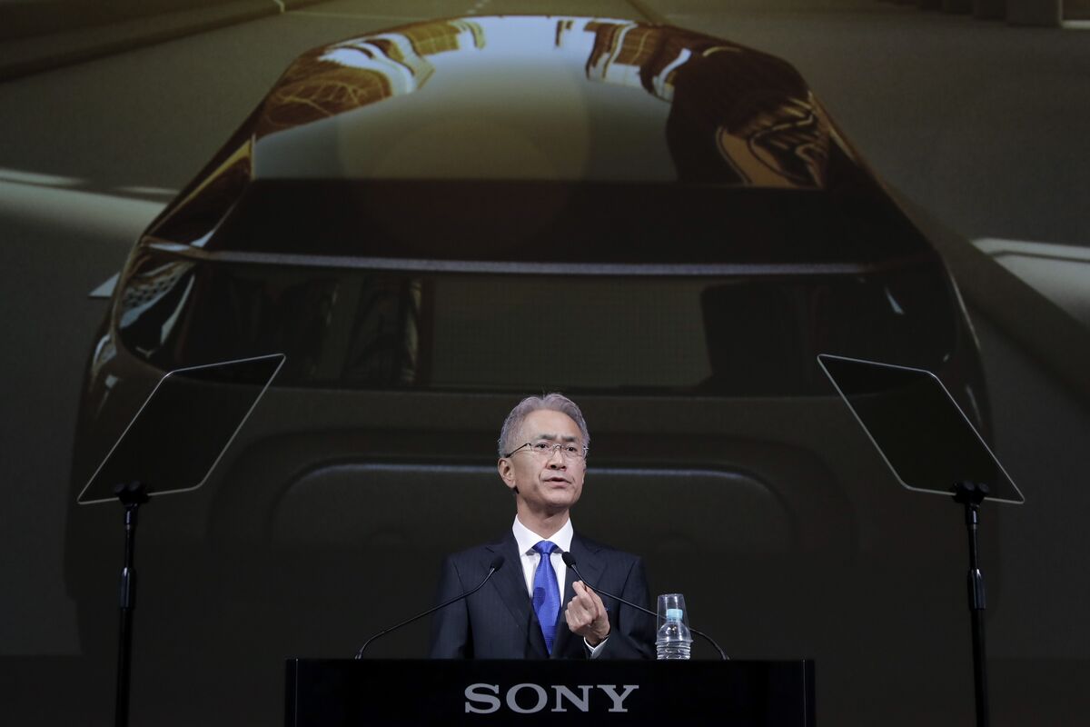 Sony Car? New CEO Has Always Wanted to Work on Moving Things - Bloomberg