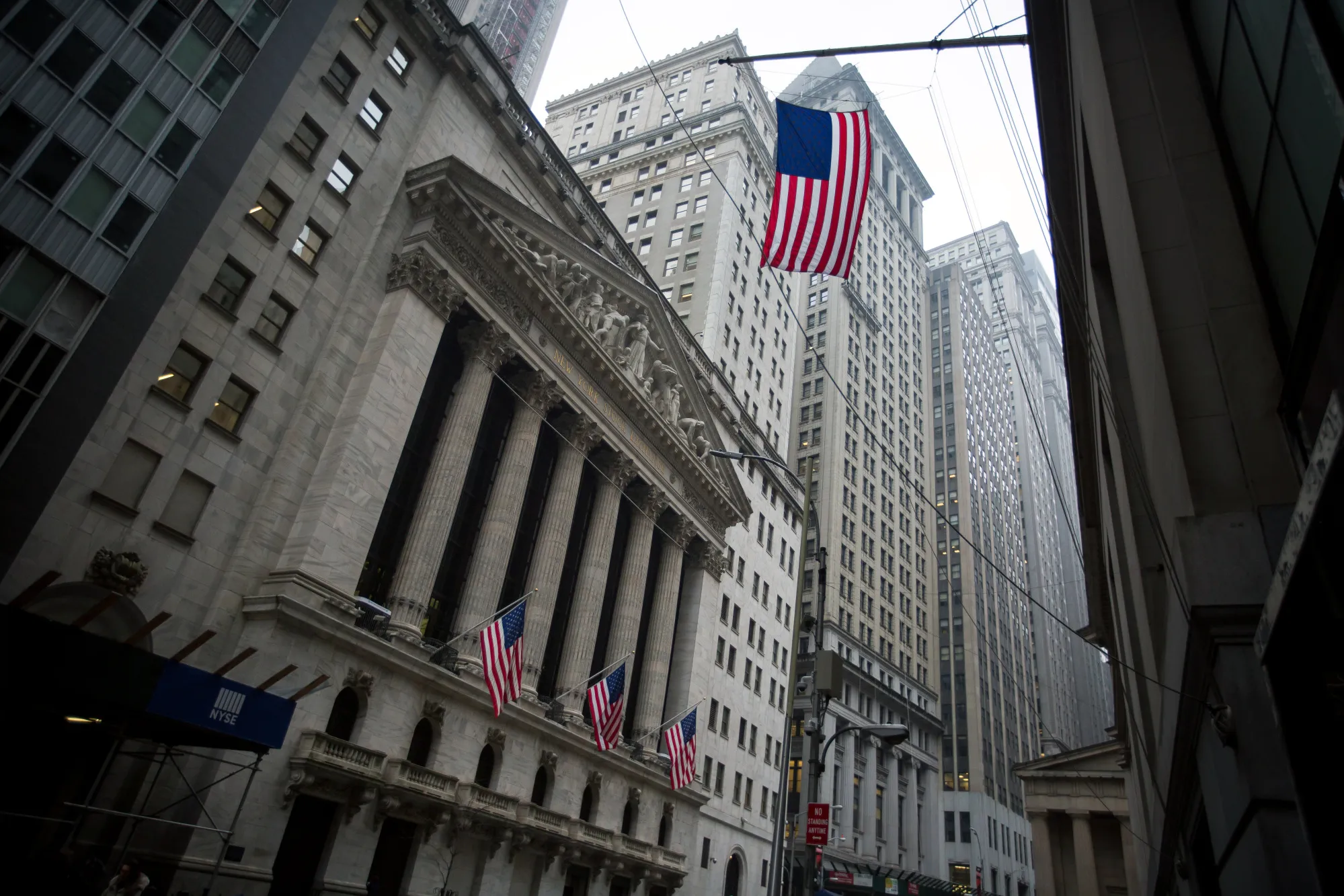 Trading On The Floor Of The NYSE As Stocks Rebound After Volatile Week While Dollar Slips
