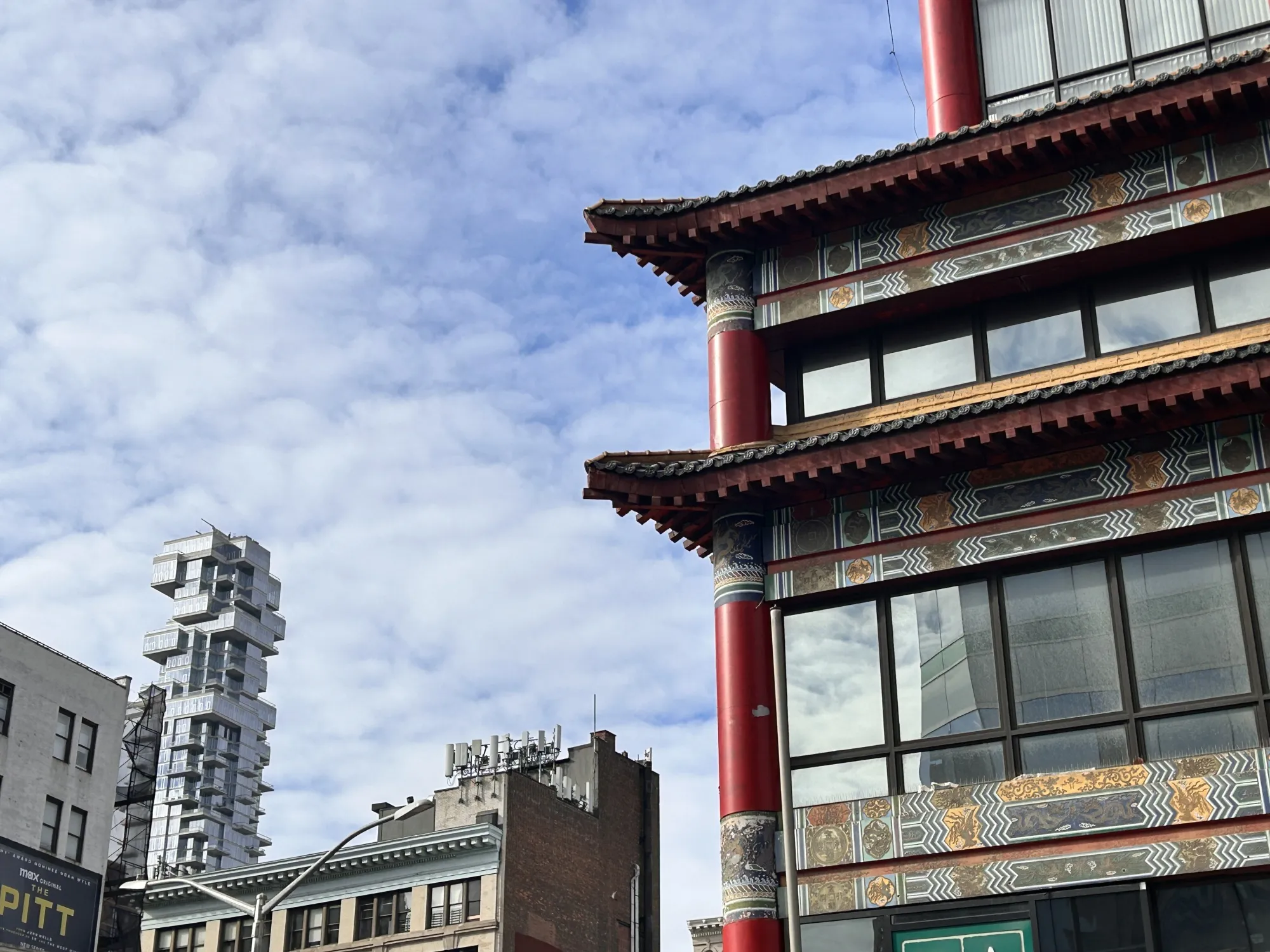 A new residential skyscraper rises over the streets of Manhattan’s Chinatown, where development has transformed this longtime immigrant community.&nbsp;