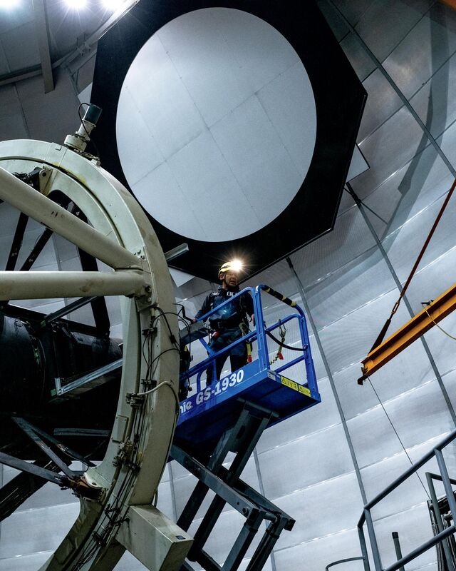 The Víctor M. Blanco 4-meter Telescope at the Cerro Tololo observatory.