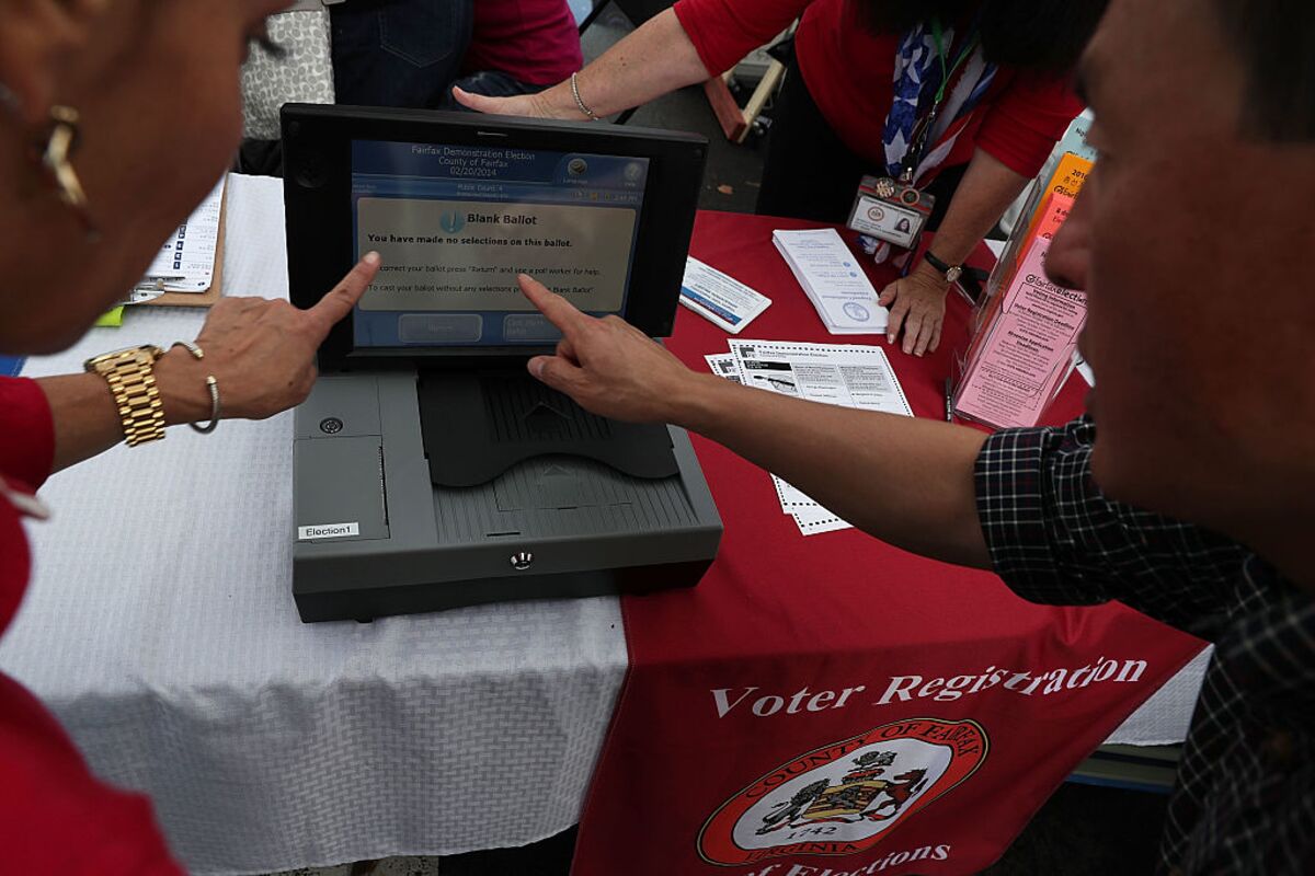 Избирательные машины США. Electronic voting.