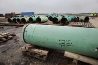 A Tour Of The TransCanada Houston Lateral Project Pipe Yard