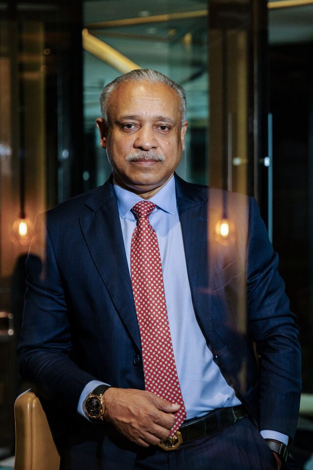 Amin Islam in his office in Putrajaya, Malaysia, on Aug. 6, 2025. Photographer: Ian Teh/Bloomberg