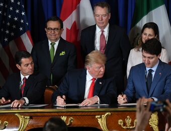 relates to So Long, Nafta; Hello, USMCA. What You Need to Know: QuickTake