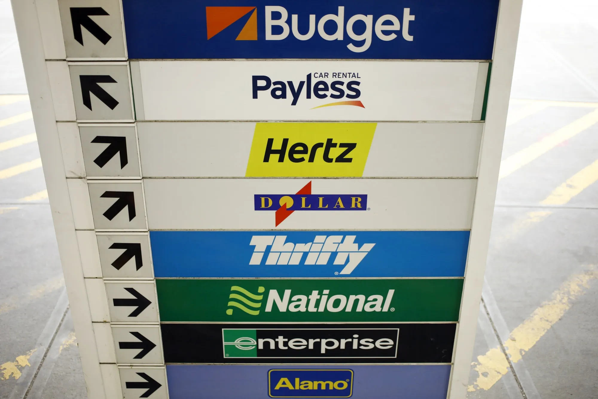 Car rental prices rose again in March,&nbsp;but are below their peak from 2021.