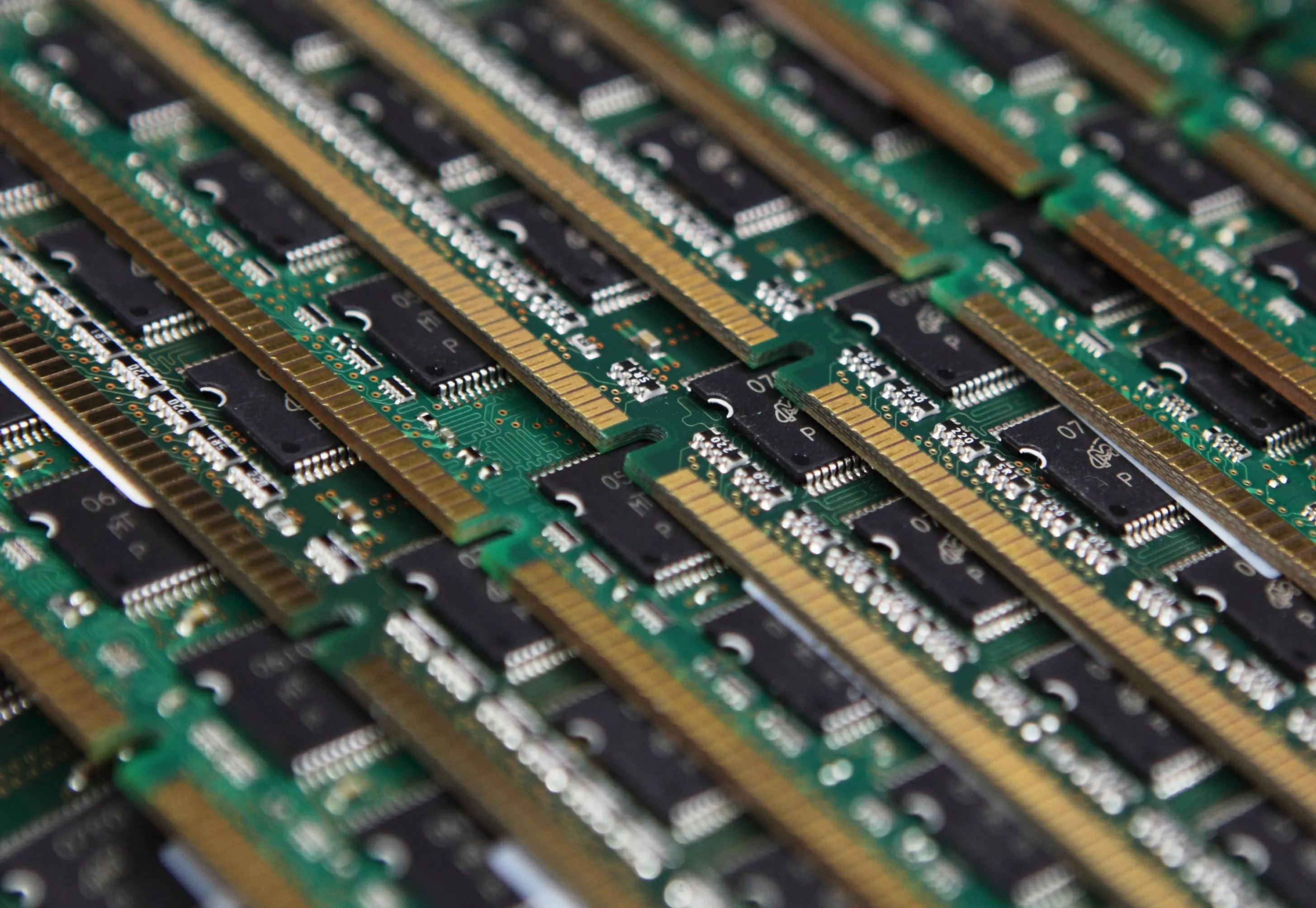 Memory chips.